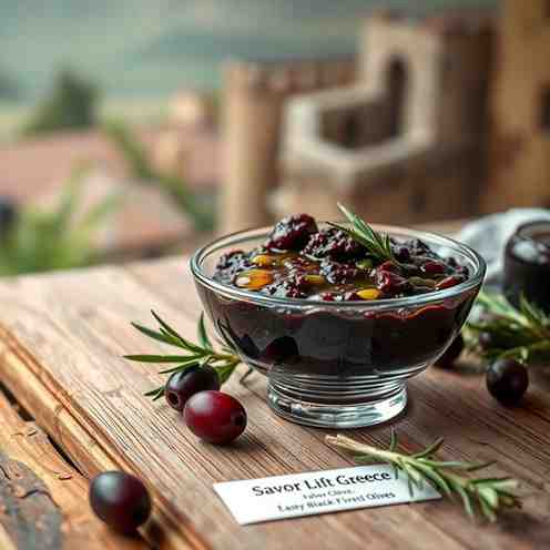 Easy Black Olive Tapenade - Savor Greece's Finest Olives